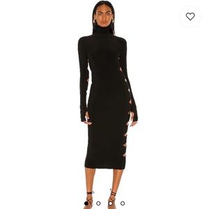 Norma Kamali Alligator Dress